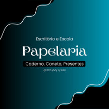 Cadernos, Canetas e Presentes de Papelaria