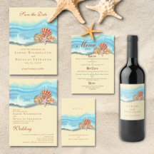 Blue Ocean Wave Wedding Suite