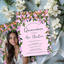 Quinceañera Custom Invitations