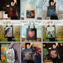 Fancy Tote Bags and Wallets