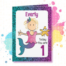 Cute Cartoon 1st and 2nd Birthday Cards* 