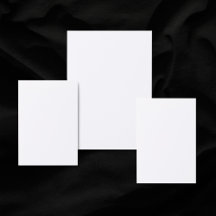 Plain White Blank Sample Wedding Suite