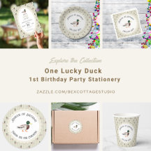 One Lucky Duck 1st Birthday Party 