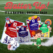 Batter Up! It's a Baseball Birthday Bash