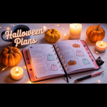 Halloween Planner 