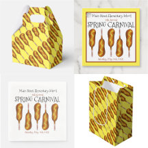 Corn Dog with Mustard Party Collection