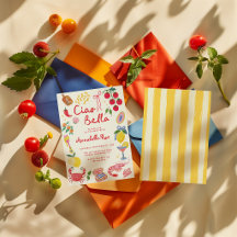 Ciao Bella Italian Riviera Stripe Birthday Party I