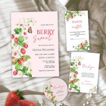 Strawberry Baby Shower