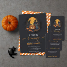 A Baby Is Brewing Cute Halloween