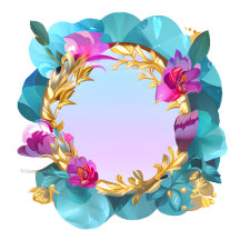 Beautiful Birthday Floral Wreath