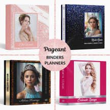Pageant Notebook Binders Planners