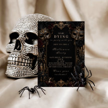 Elegant Masquerade Halloween Party