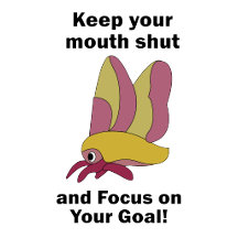Rosy Maple Moth Keeping Mouth Shut Focus On Goals