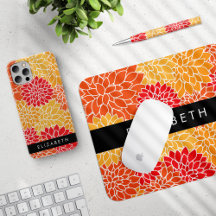 Orange Dahlia - Home Decor Collection