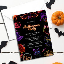 Halloween Spooky Invitations