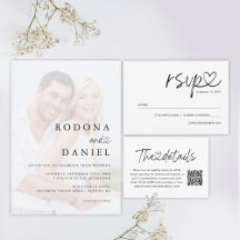 Elegant Calligraphy Heart Wedding Collection