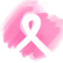 Breast Cancer Awareness Ribbon Watercolor