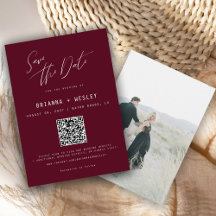 Modern QR Code Wedding Essentials