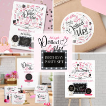 Dolled Up Birthday Party Set