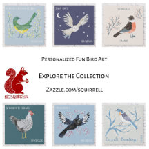 Fun Bird Art for Animal Lovers