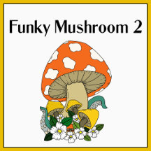 Funky Mushroom Design 2