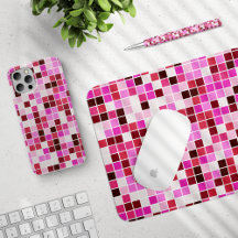 Pink Mosaic Tiles Collection