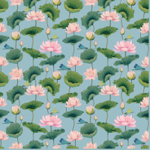 CHINOISERIE LOTUS POND & DRAGONFLY COLLECTION