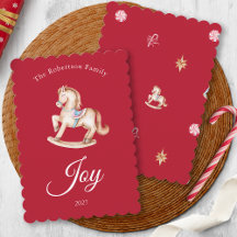 Watercolor Christmas Toys Collection