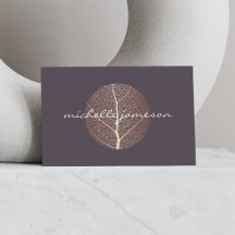 Elegant Leaf Logo Brand Suite