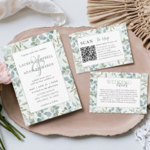 Rustic Leaf Eucalyptus Wedding Collection