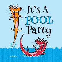 Pool Party Otter Splash