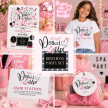 Dolled Up Birthday Party Set