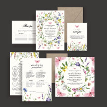 He Gives Me Butterflies Flowers Bridal Shower