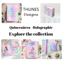 Holographic Quinceanera collection
