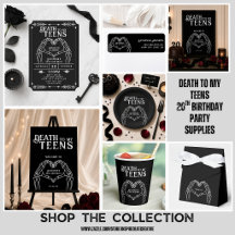 Death To My Teens 20th Birthday Party Supplies