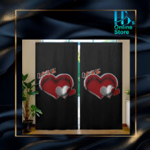 Curtains Drapery (Customizable)