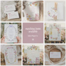 Wildflower Pink Tea Party - Baby Collection