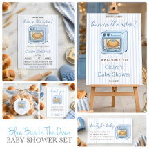 Bun in the Oven Doodle Baby Shower Collection
