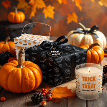 Pumpkin Bat Trick or Treat Halloween Collection