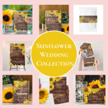 Fall Country Barn Theme Rustic Sunflower Wedding
