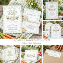 Sage Locally Grown Baby Shower