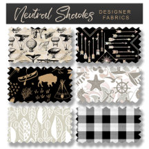 Neutral Shades Custom Fabric Templates