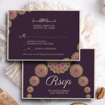 Elegant Islamic Geometric Pattern Wedding Theme