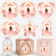 Pink Princess Birthday Party Supplies