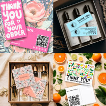 Thank You For Your Order Business Cards