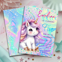 Cute Magical Rainbow Unicorn