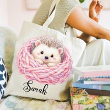 Knitted Hedgehog in Yarn 