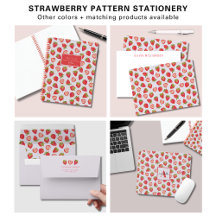 Strawberry Stationery Home Office/Back to school
