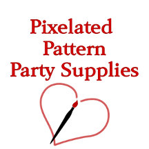 Pixelated Party Supplies