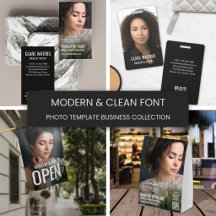 Large Photo Modern Marketing Material